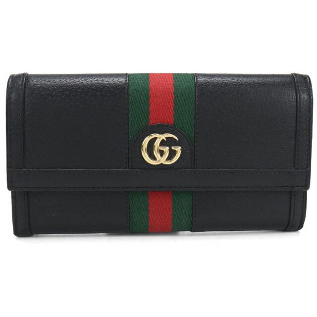 GUCCI（グッチ） 中古 長財布二折 レディース ブランド オフィディア