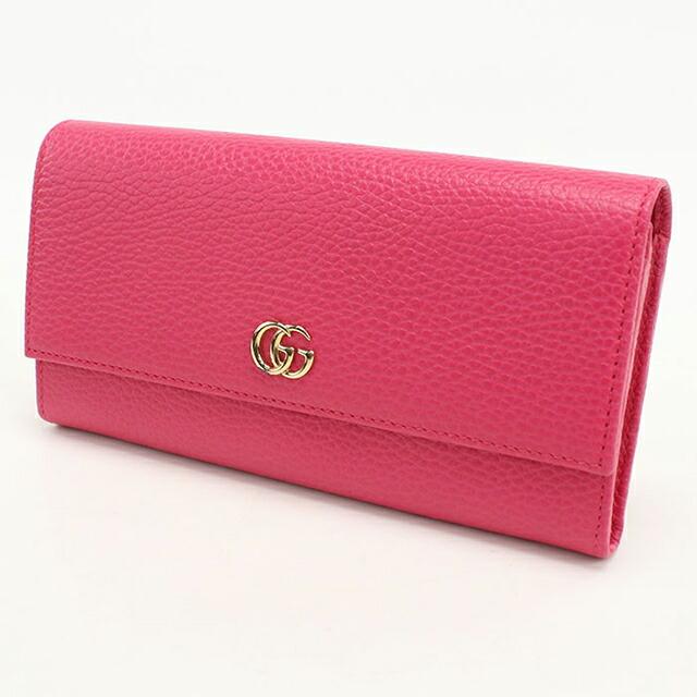 GUCCI（グッチ） 中古 長財布二折 レディース ブランド GUCCI GG