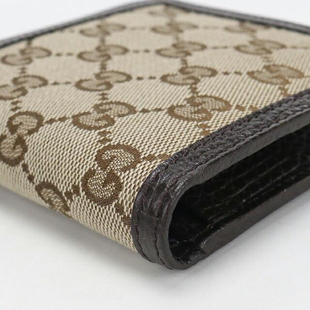 GUCCI（グッチ） 中古 二つ折り財布 コンパクト メンズ ブランド GUCCI