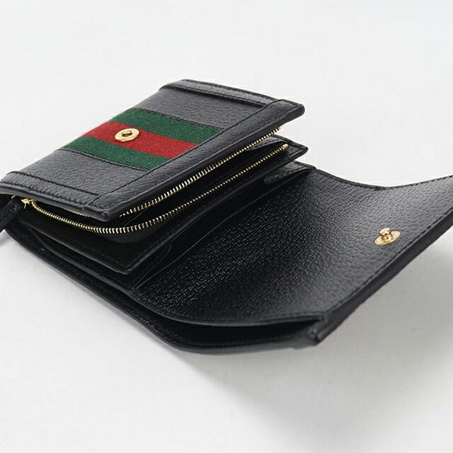 GUCCI（グッチ） 中古 二つ折り財布 コンパクト レディース ブランド