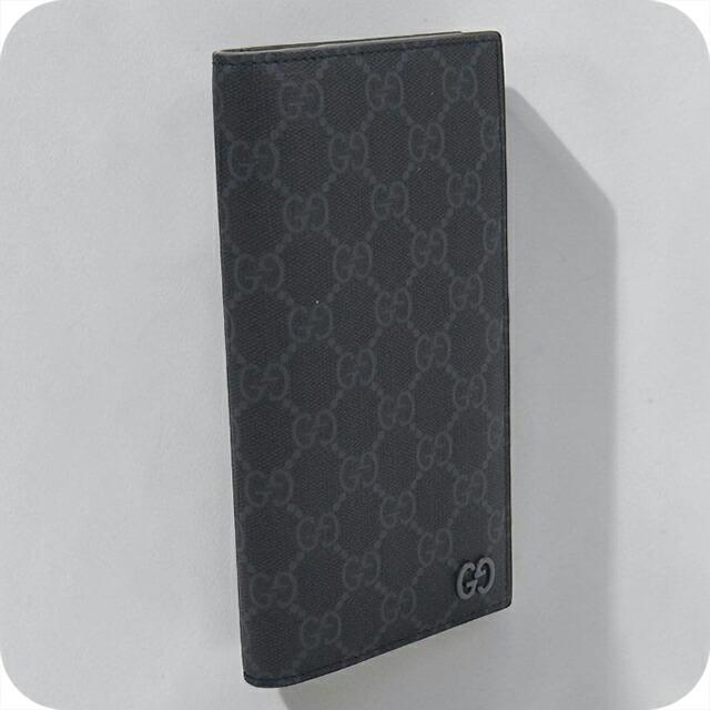 GUCCI（グッチ） 中古 長財布 ニつ折り小銭入付き メンズ ブランド