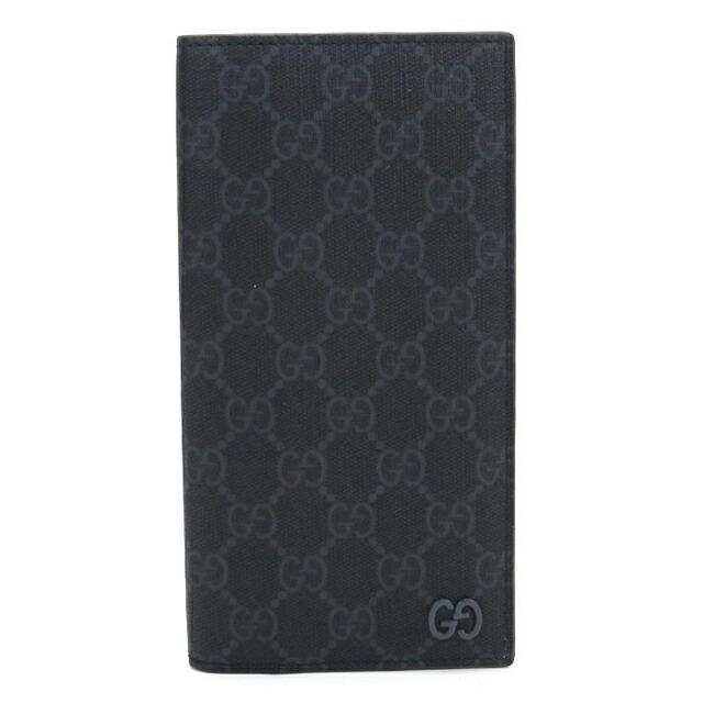 GUCCI（グッチ） 中古 長財布 ニつ折り小銭入付き メンズ ブランド
