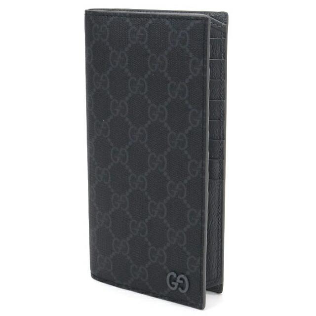 GUCCI（グッチ） 中古 長財布 ニつ折り小銭入付き メンズ ブランド