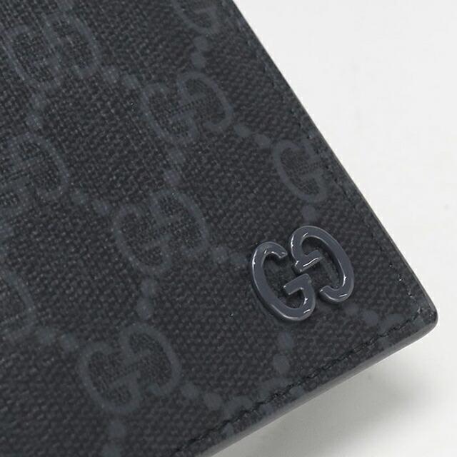 GUCCI（グッチ） 中古 長財布 ニつ折り小銭入付き メンズ ブランド