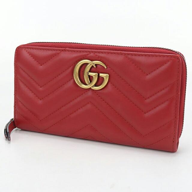 GUCCI（グッチ） 中古 長財布ラウンドファスナー レディース ブランド