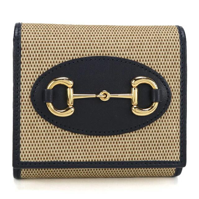 グッチ ホースビット 1955 二つ折り財布 ベージュ 621891 レディース GUCCI（グッチ） 中古 二つ折り財布 二折財布 レディース ブランド