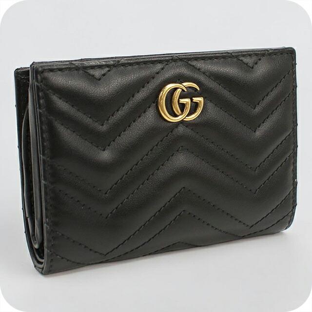 GUCCI（グッチ） 中古 二つ折り財布 二折財布 レディース ブランド