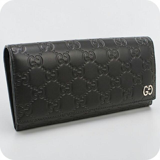 GUCCI（グッチ） 中古 長財布二折 メンズ ブランド グッチシマ 長財布