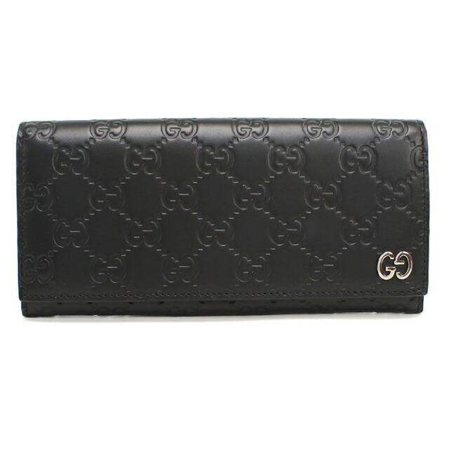 GUCCI（グッチ） 中古 長財布二折 メンズ ブランド グッチシマ 長財布