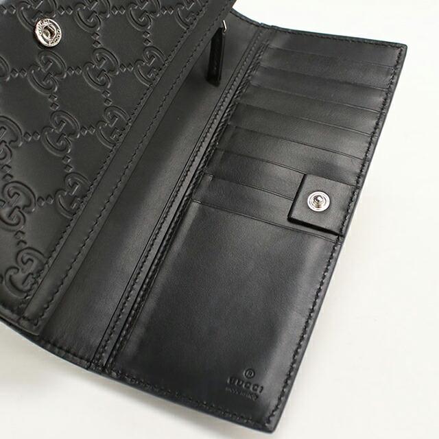 GUCCI（グッチ） 中古 長財布二折 メンズ ブランド グッチシマ 長財布