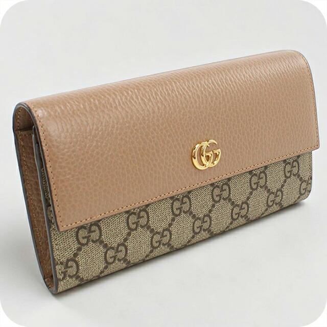 GUCCI（グッチ） 中古 長財布二折 レディース ブランド ダブルG バイ