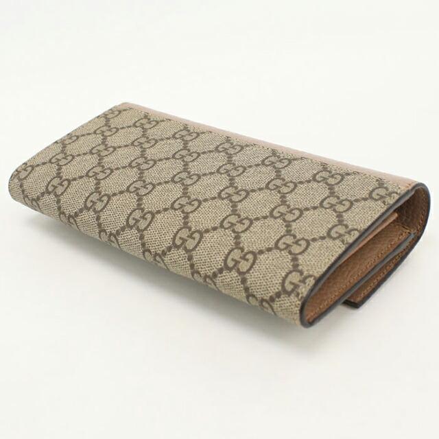 GUCCI（グッチ） 中古 長財布二折 レディース ブランド ダブルG バイ