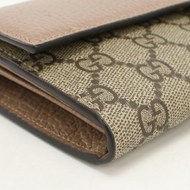 GUCCI（グッチ） 中古 長財布二折 レディース ブランド ダブルG バイ