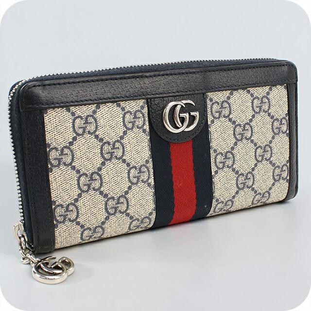 GUCCI（グッチ） 中古 長財布ラウンドファスナー レディース ブランド
