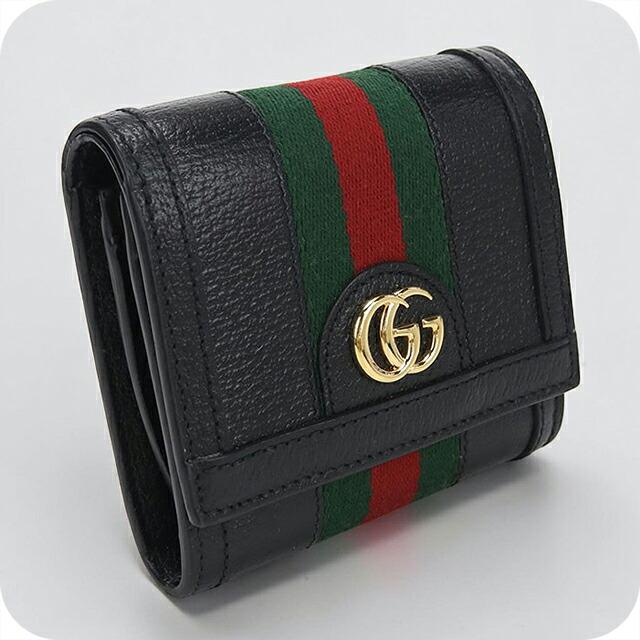 オフィディア gucci 財布 二つ折り 爆安 GUCCI オフィディアGGフローラ