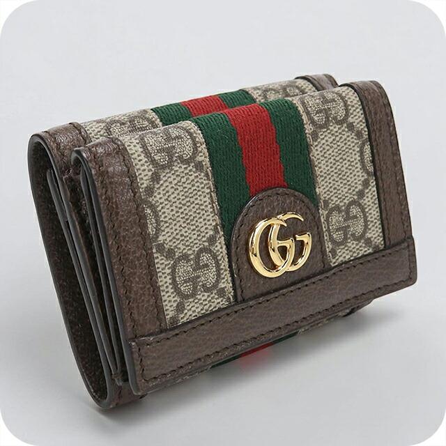 GUCCI（グッチ） 中古 三つ折り財布 三折財布 コンパクト レディース