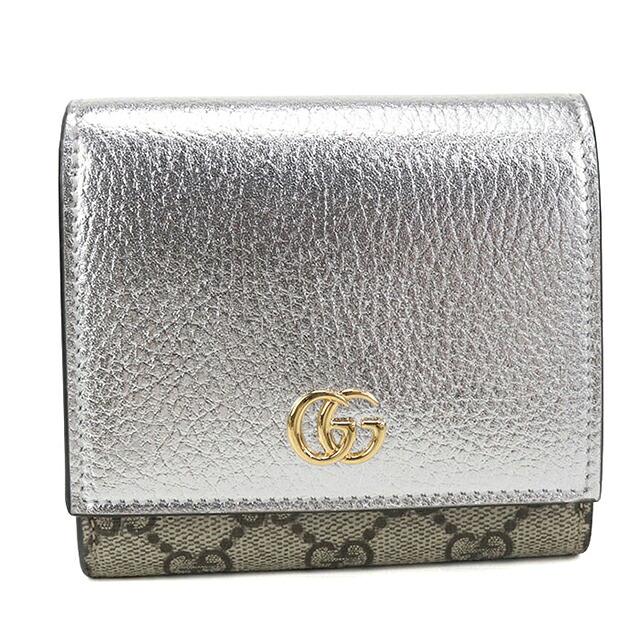 GUCCI（グッチ） 中古 二つ折り財布 二折財布 コンパクト レディース
