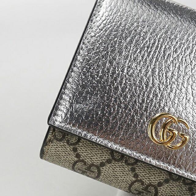 GUCCI（グッチ） 中古 二つ折り財布 二折財布 コンパクト レディース