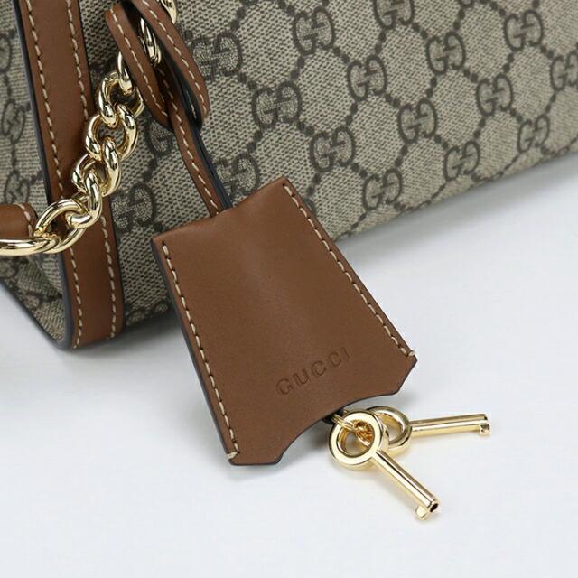 中古 グッチ トートバッグ レディース ブランド GUCCI パドロック GGスモール ショルダーバッグ 498156 KHNKG 8534 ベージュ｜nanaple｜08