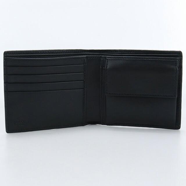 GUCCI 中古 グッチ 二折財布小銭入付き メンズ ブランド グッチシマ  
