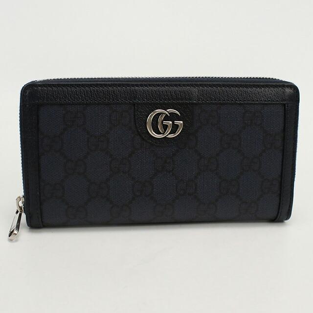 GUCCI 中古 グッチ 長財布ラウンドファスナー メンズ ブランド GUCCI 中古 グッチ 長財布ラウンドファスナー メンズ ブランド