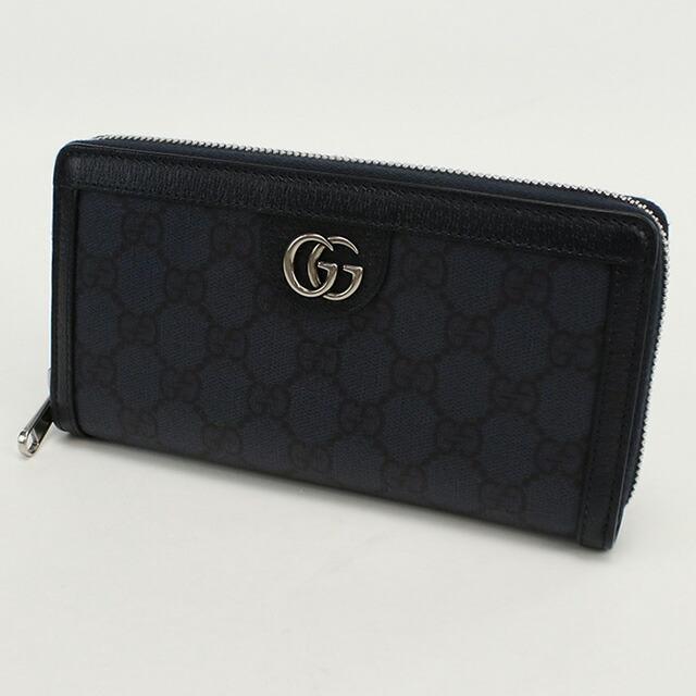 GUCCI 中古 グッチ 長財布ラウンドファスナー メンズ ブランド GUCCI 中古 グッチ 長財布ラウンドファスナー メンズ ブランド