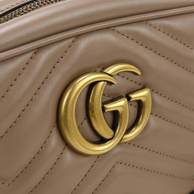 グッチ GGマーモント キルティング レザー ショルダーバッグ グッチ GGマーモント キルティング レザー ショルダーバッグ