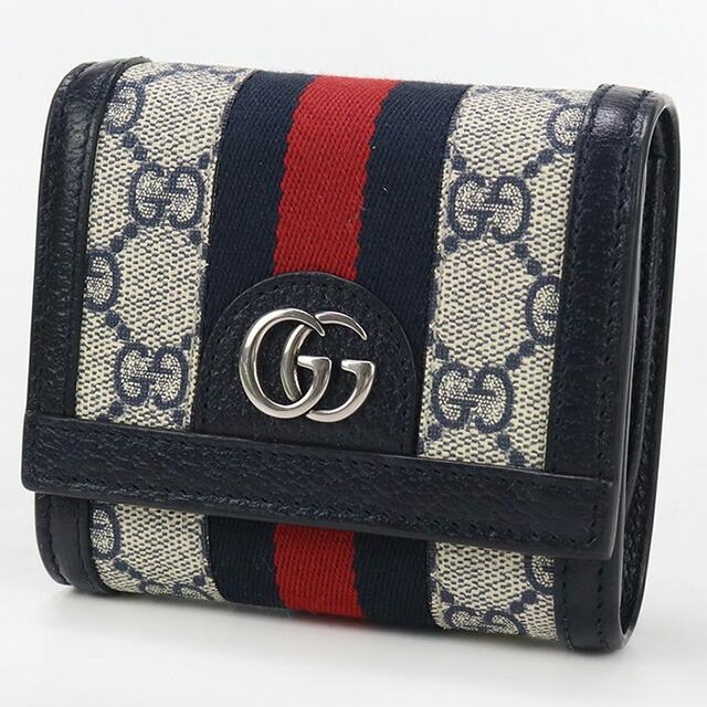GUCCI（グッチ） 中古 二折財布小銭入付き レディース ブランド オフィ