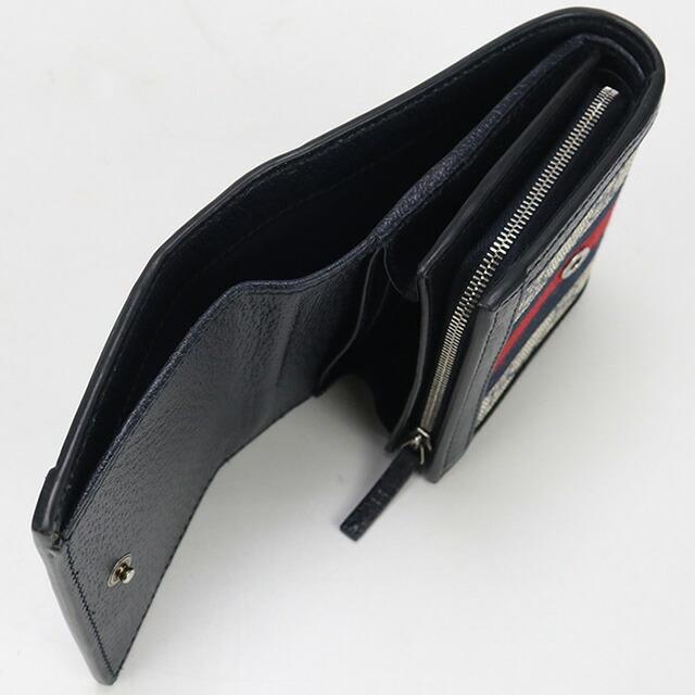 GUCCI（グッチ） 中古 二折財布小銭入付き レディース ブランド オフィ