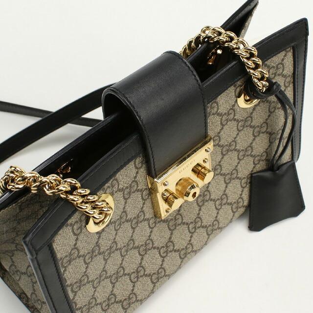 中古 グッチ ショルダー レディース ブランド GUCCI パドロック 