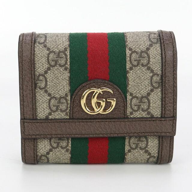 GUCCI グッチ オフディア 三つ折財布 GUCCI（グッチ） 中古 三折財布 レディース ブランド オフィディア 三