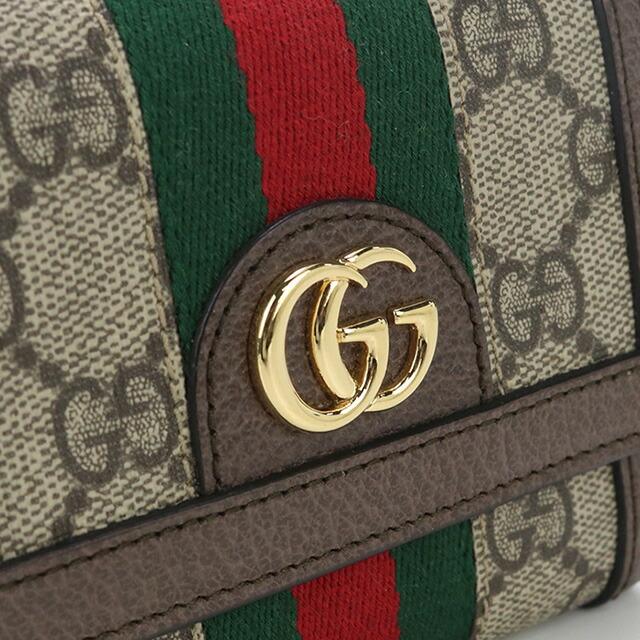 GUCCI（グッチ） 中古 三折財布 レディース ブランド オフィディア 三