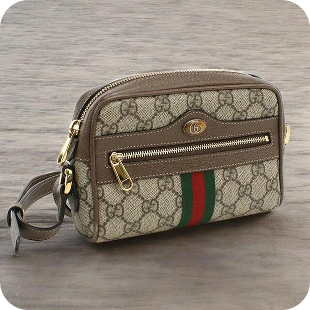 GUCCI 中古 グッチ 斜め掛け ショルダーバッグ レディース ブランド  