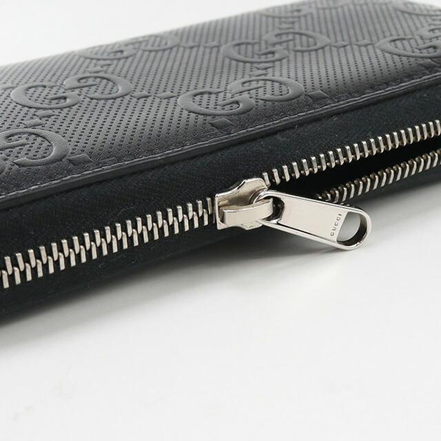 ✨美品✨GUCCI シマ 長財布 ラウンドジップ GG柄 保存箱 袋付き GUCCI 中古 グッチ 長財布ラウンドファスナー レディース