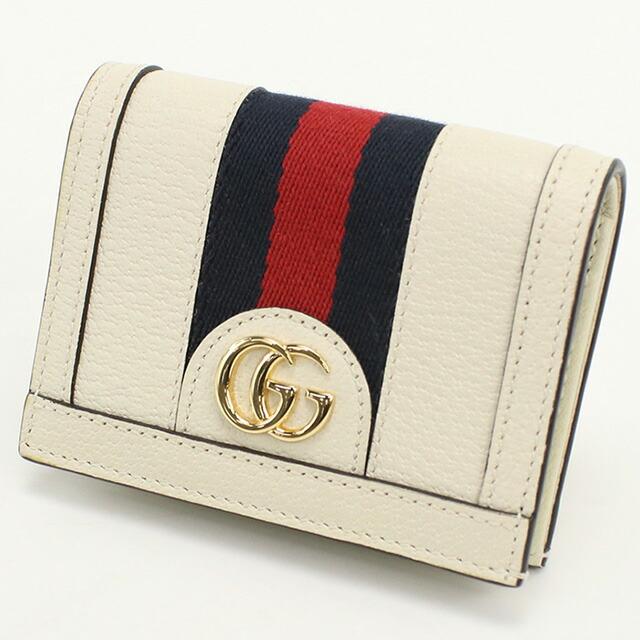 GUCCI（グッチ） 中古 二折財布 レディース ブランド オフィディア GG