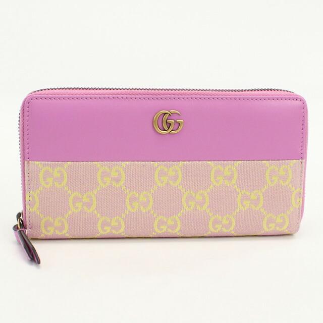 GUCCI 中古 グッチ 長財布ラウンドファスナー レディース ブランド GG