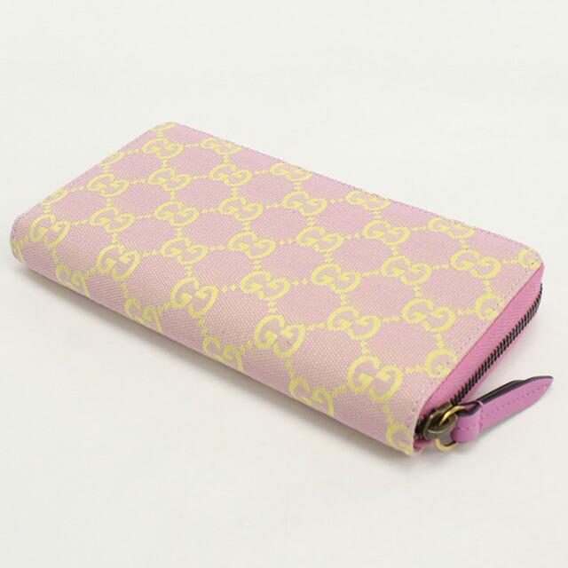 GUCCI 中古 グッチ 長財布ラウンドファスナー レディース ブランド GG