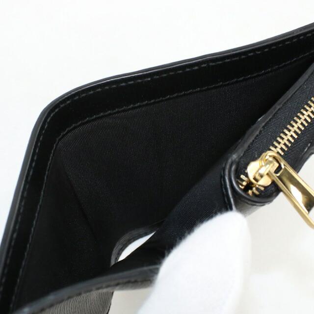 GUCCI 中古 グッチ 二折財布 レディース ブランド スクリプト GUCCI 中古 グッチ 二折財布 レディース ブランド スクリプト