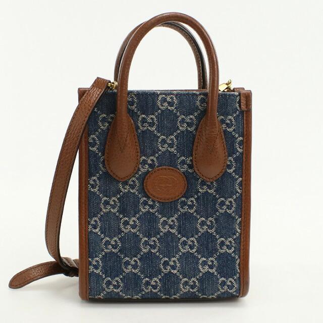 GUCCI 中古 グッチ トートバッグ レディース ブランド GGデニム