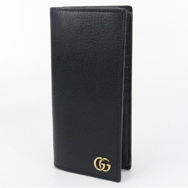 GUCCI（グッチ） 中古 長財布ニ折小銭入付き メンズ ブランド ダブルG