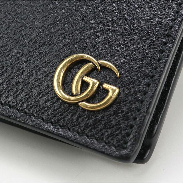 GUCCI（グッチ） 中古 長財布ニ折小銭入付き メンズ ブランド ダブルG
