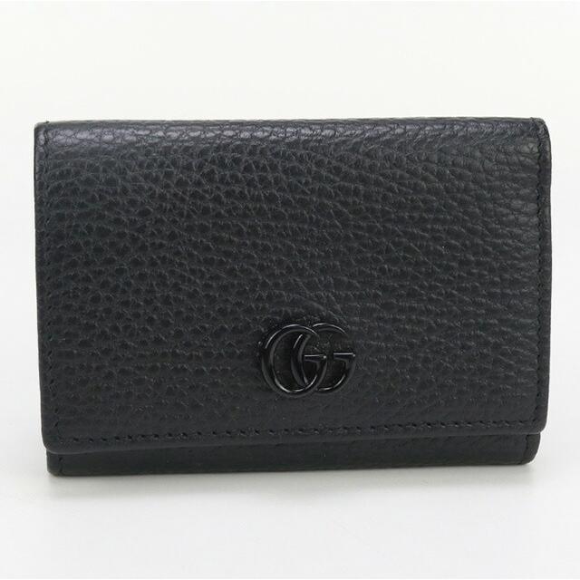GUCCI 中古 グッチ 三折財布 レディース ブランド GGマーモント