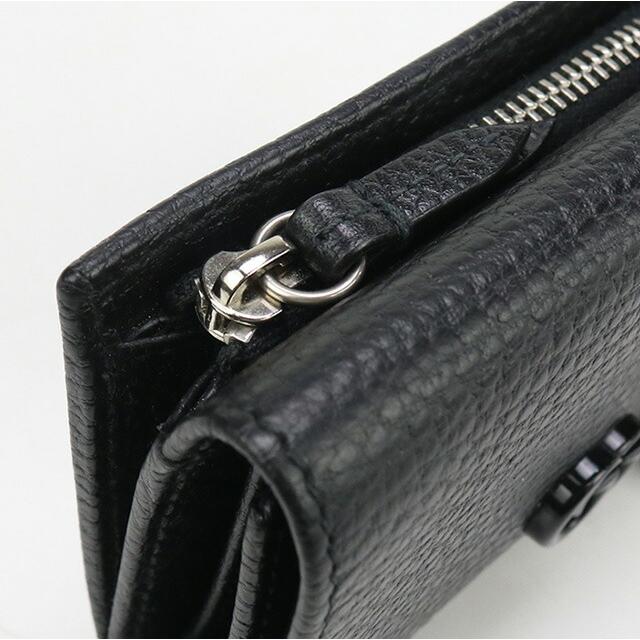 希少 限定品 GUCCI グッチ 三つ折り財布 レザー ビッグロゴ レディース GUCCI 中古 グッチ 三折財布 レディース ブランド GGマーモント 三