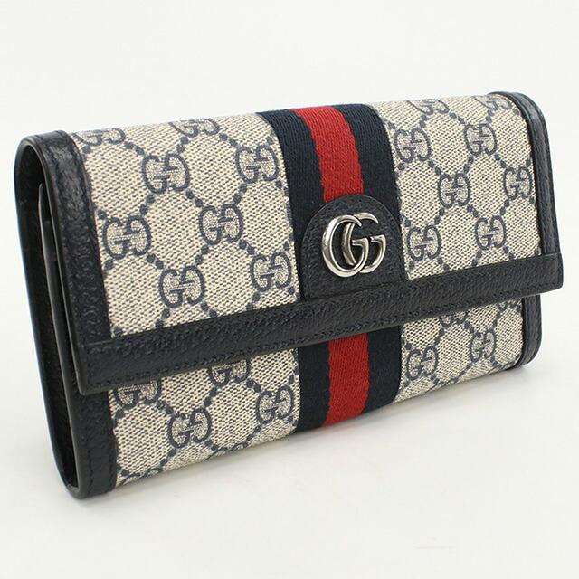 GUCCI（グッチ） 中古 長財布ニ折小銭入付き レディース ブランド