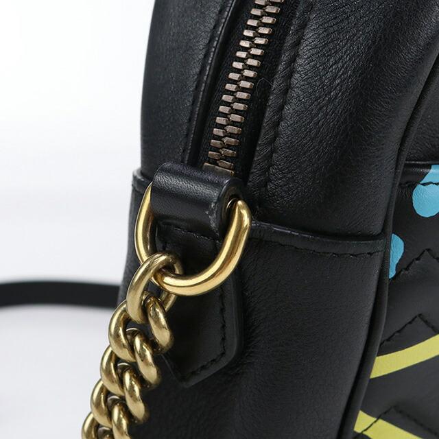 【新品未使用】Gucci GGマーモント チェーン ショルダーバッグ 中古・古着通販】GUCCI (グッチ) GGマーモント デニム チェーン