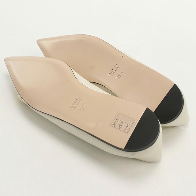 GUCCI グッチ　シルバー　ホースビット　パンプス　ラグソール　1/2 36 GUCCI（グッチ） 中古 パンプス レディース ブランド ホースビット