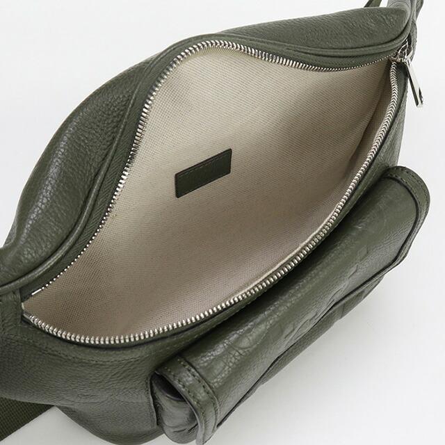 最終値下げ価格　GUCCI レザー ジャンボGG ボディバッグ　645093 GUCCI（グッチ） 美品□GUCCI 645093 レザー ジャンボGG エンボスロゴ