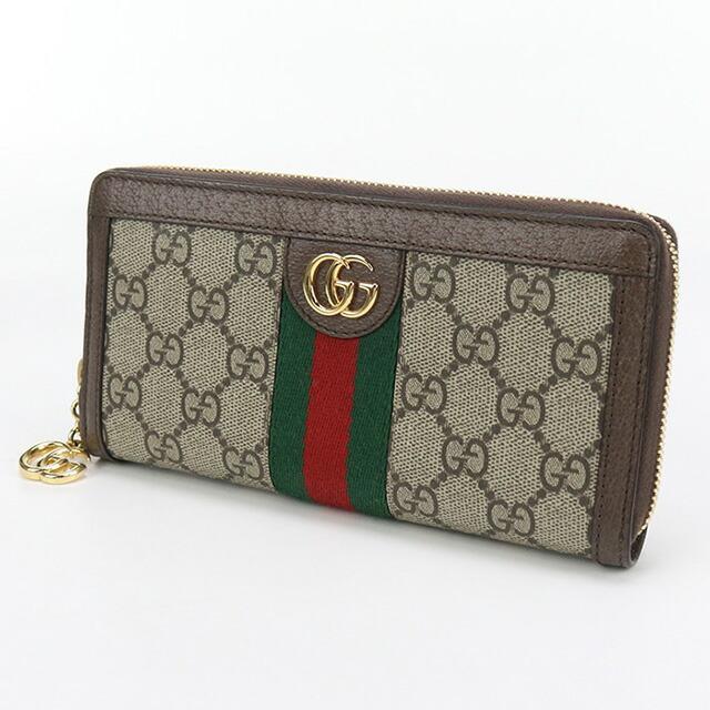 GUCCI（グッチ） 中古 長財布ラウンドファスナー レディース ブランド