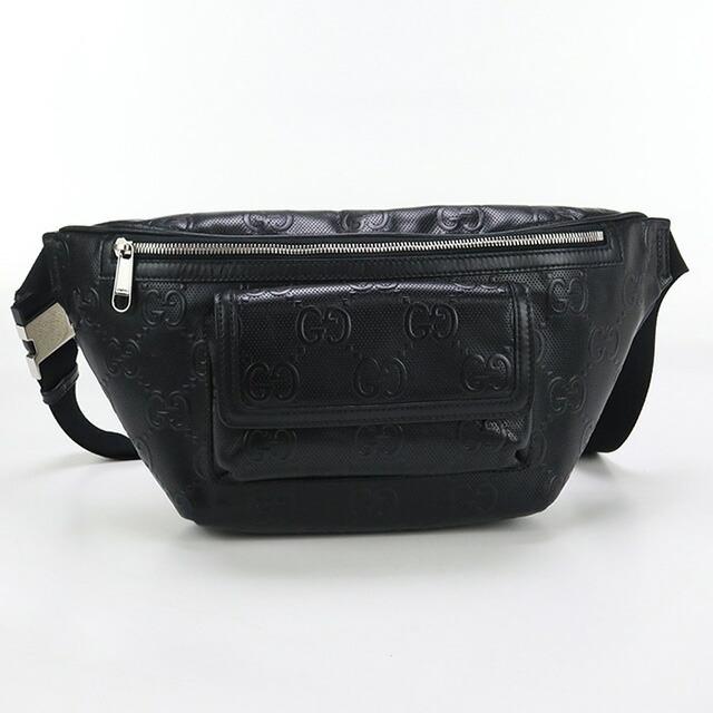 GUCCI（グッチ） 中古 ボディバッグ メンズ ブランド GUCCI GGエンボス