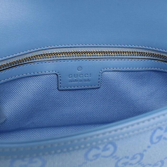 グッチ ルーチェ スモール ショルダーバッグ ブルー 未使用♪ GUCCI（グッチ） 中古 ショルダーバッグ レディース ブランド ルーチェ